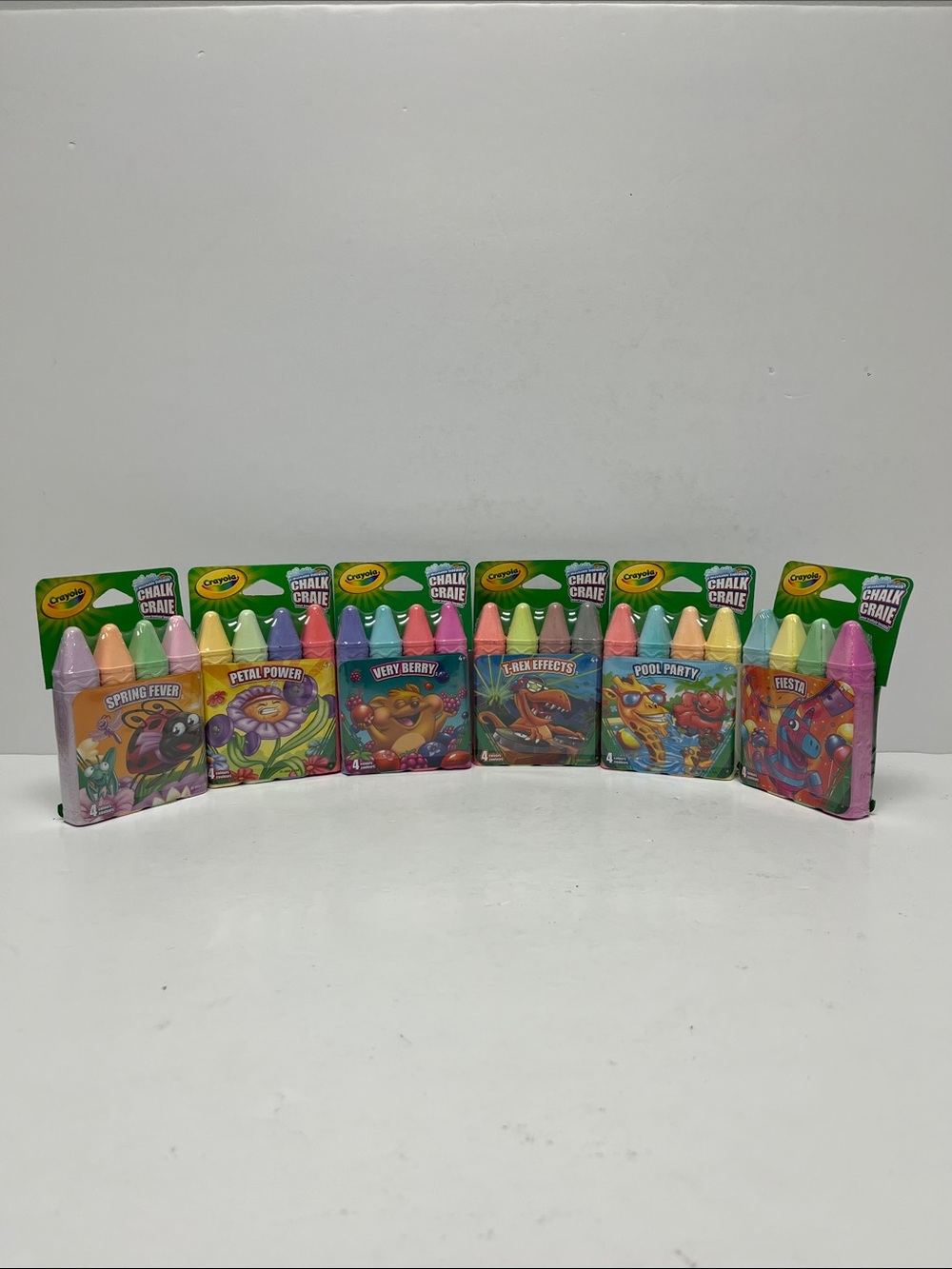 Crayola Washable Sidewalk Chalk Crayons Set - Pack of 6